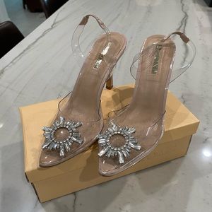 Billini Lottie nude patent heel